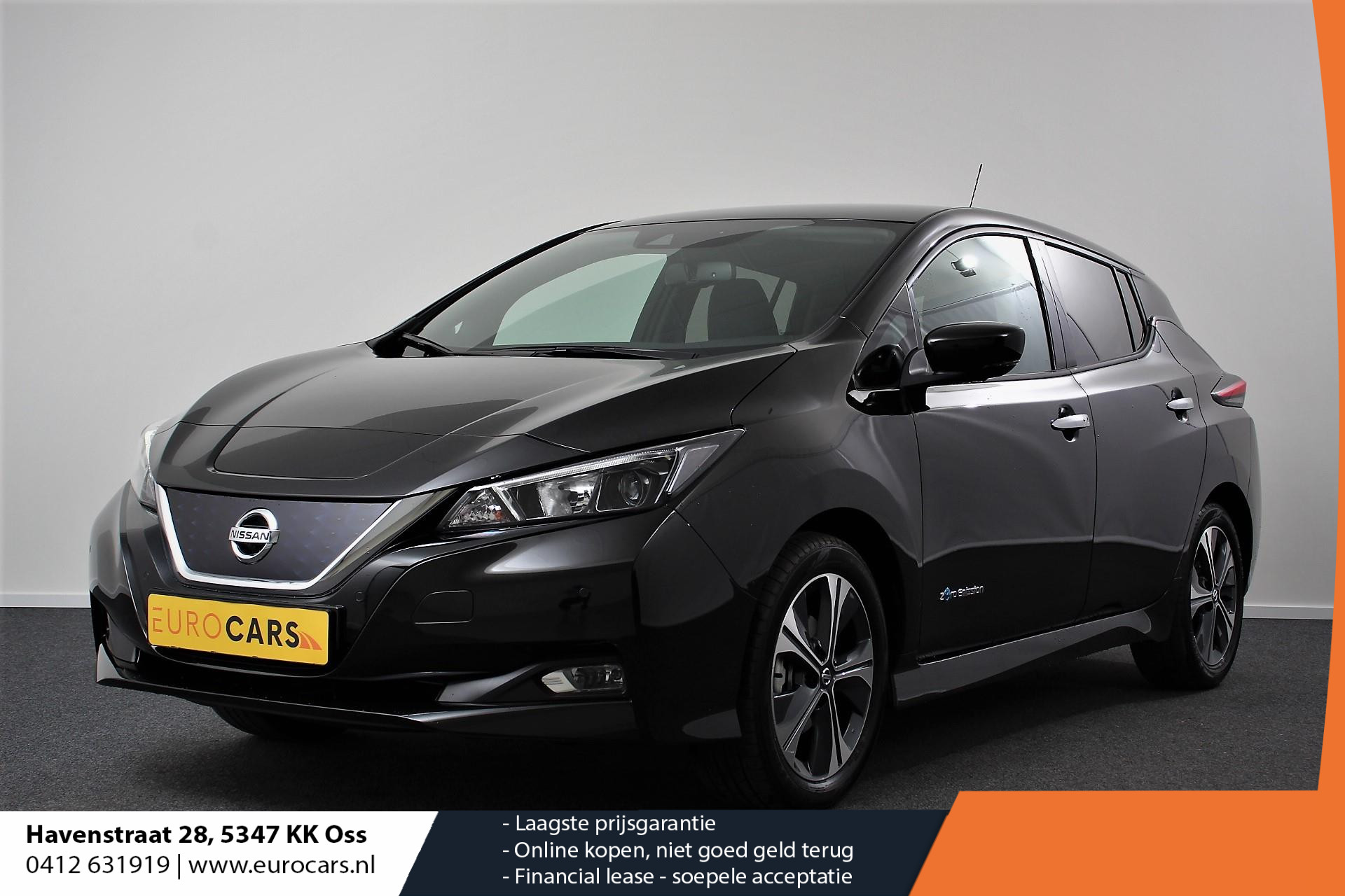 Nissan Leaf N-Connecta 40 kWh | Navigatie | Bluetooth | Cruise control | Camera | Parkeer sensoren | Prijs excl. BTW