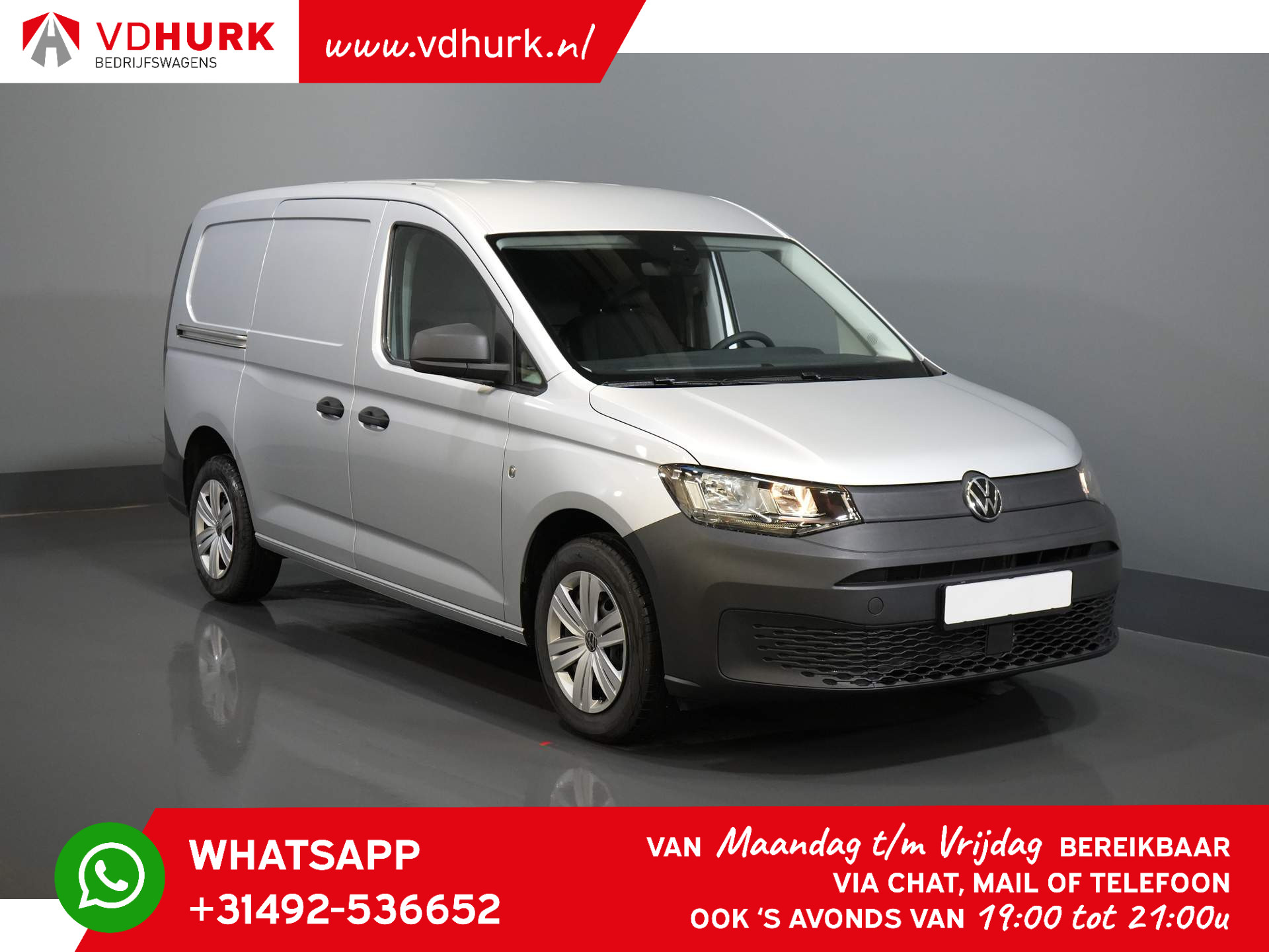 Volkswagen Caddy Cargo Maxi 2.0 TDI 125 pk DSG Aut. RIJKLAAR Virtual Cockpit/ Carplay/ Cruise/ PDC/ Omvormer