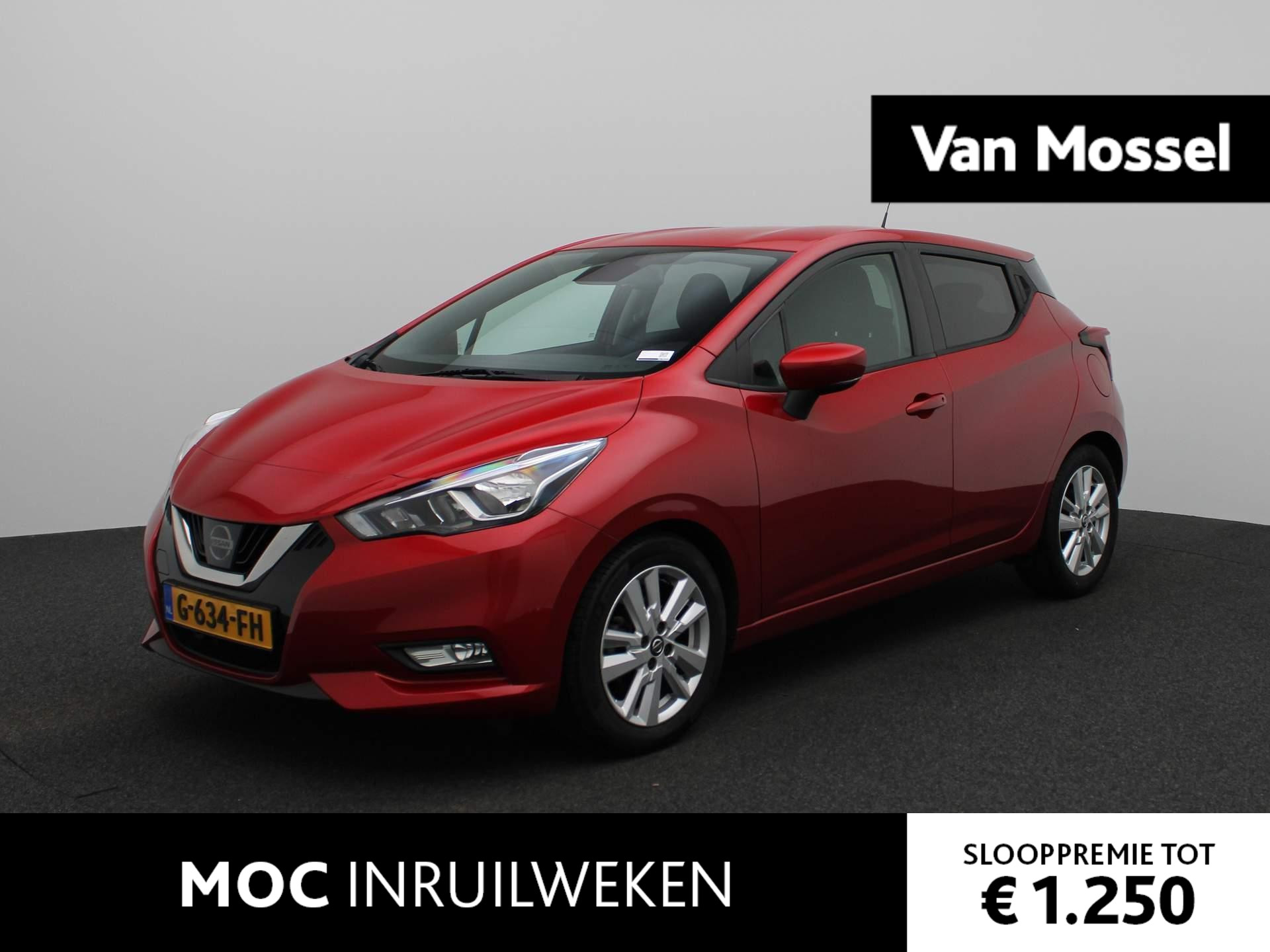 Nissan Micra 1.0 IG-T N-Connecta | ACHTERUITRIJCAMERA | PARKEERSENSOREN | AIRCO | DAB RADIO | CRUISE CONTROL |