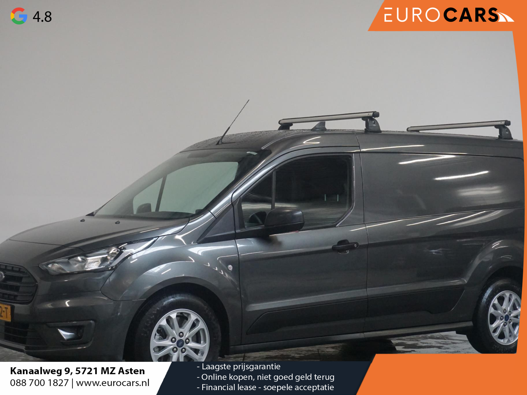 Ford Transit Connect 100pk L2 Trend Airco Navi Trekhaak Cruise