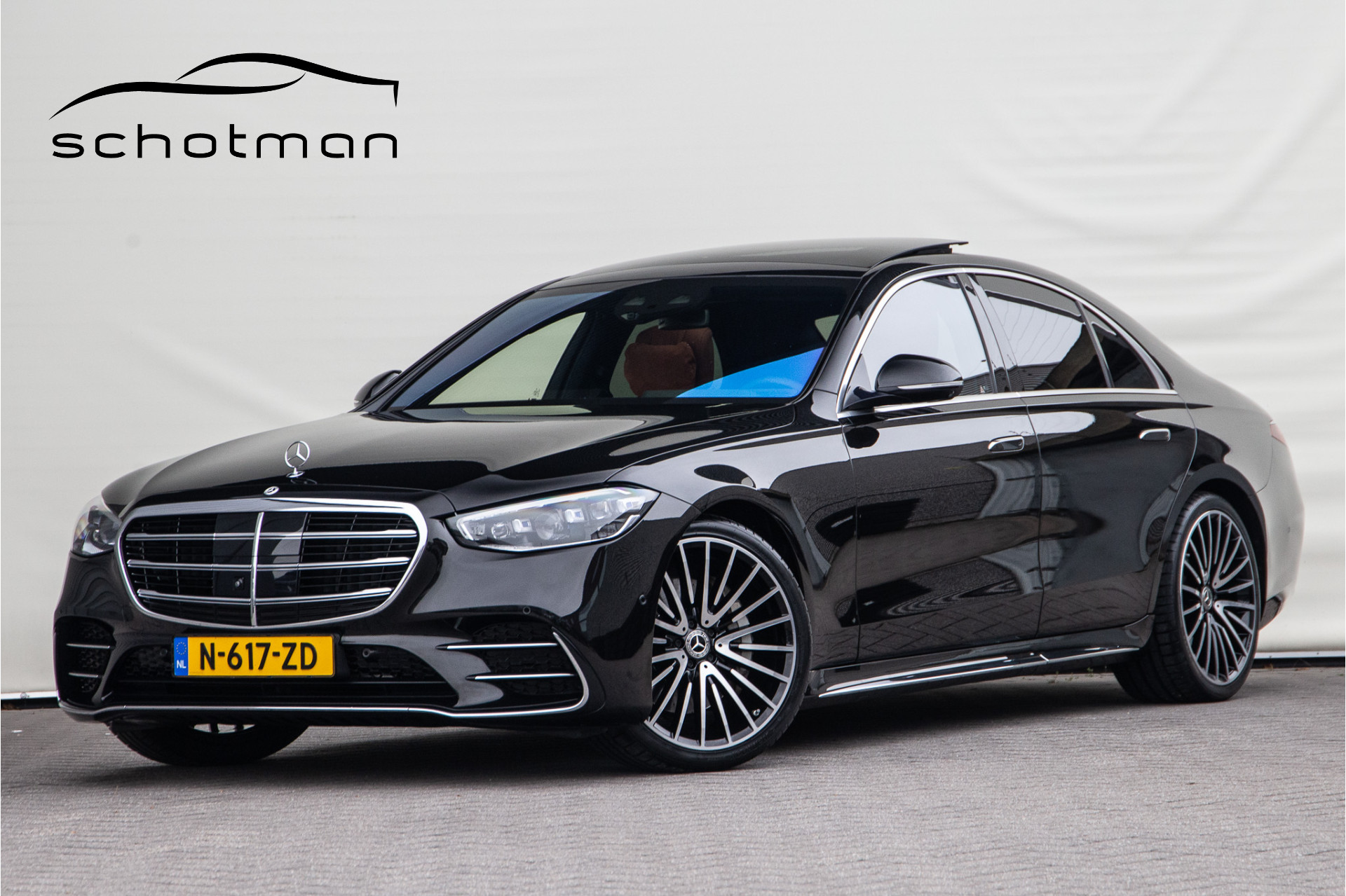 Mercedes-Benz S-Klasse 400d 4MATIC AMG Exclusief, Achterasbesturing, Massage, 21"
