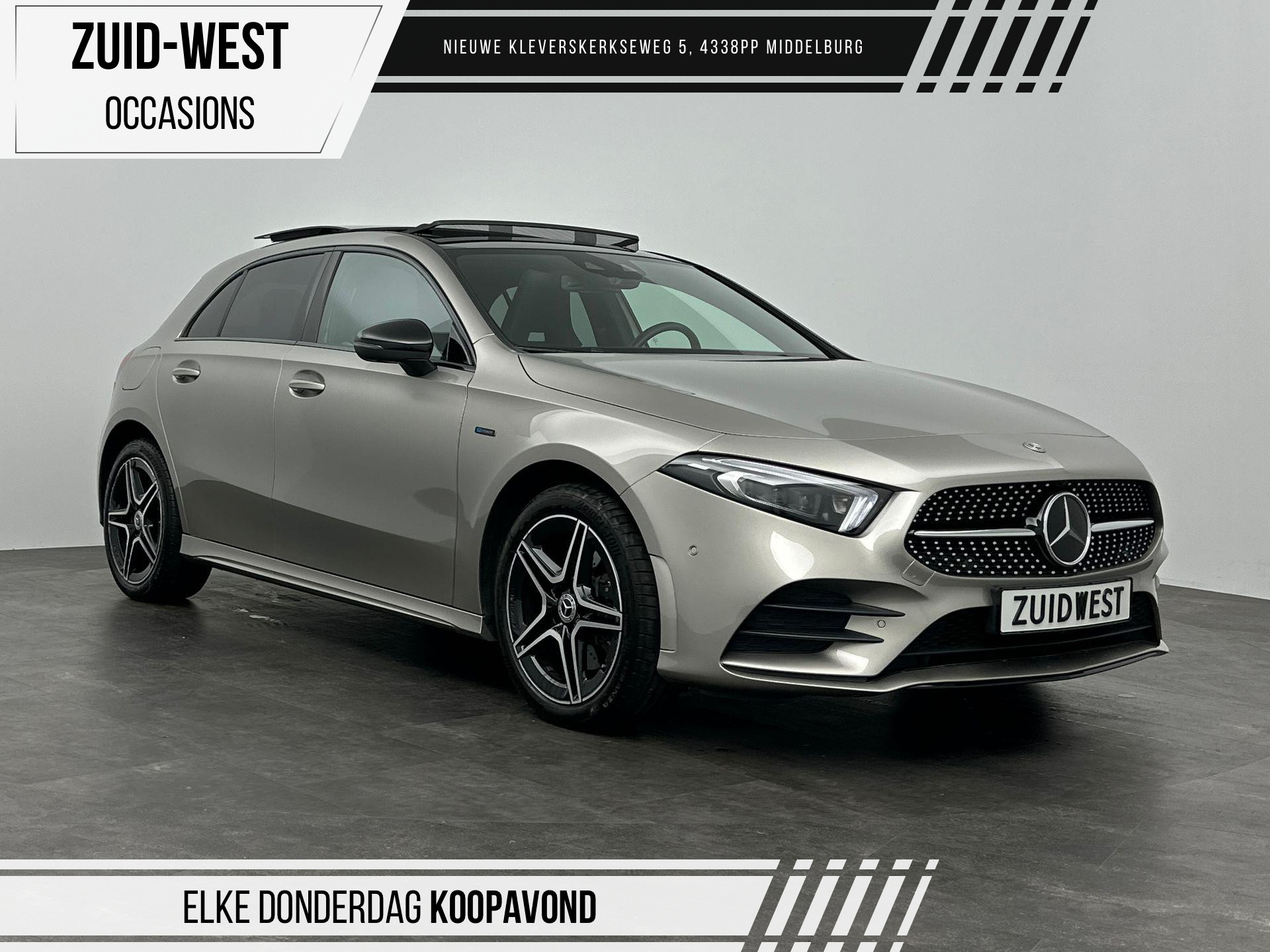 Mercedes-Benz A-Klasse 250 e AMG Line Pano ACC 360 Leder